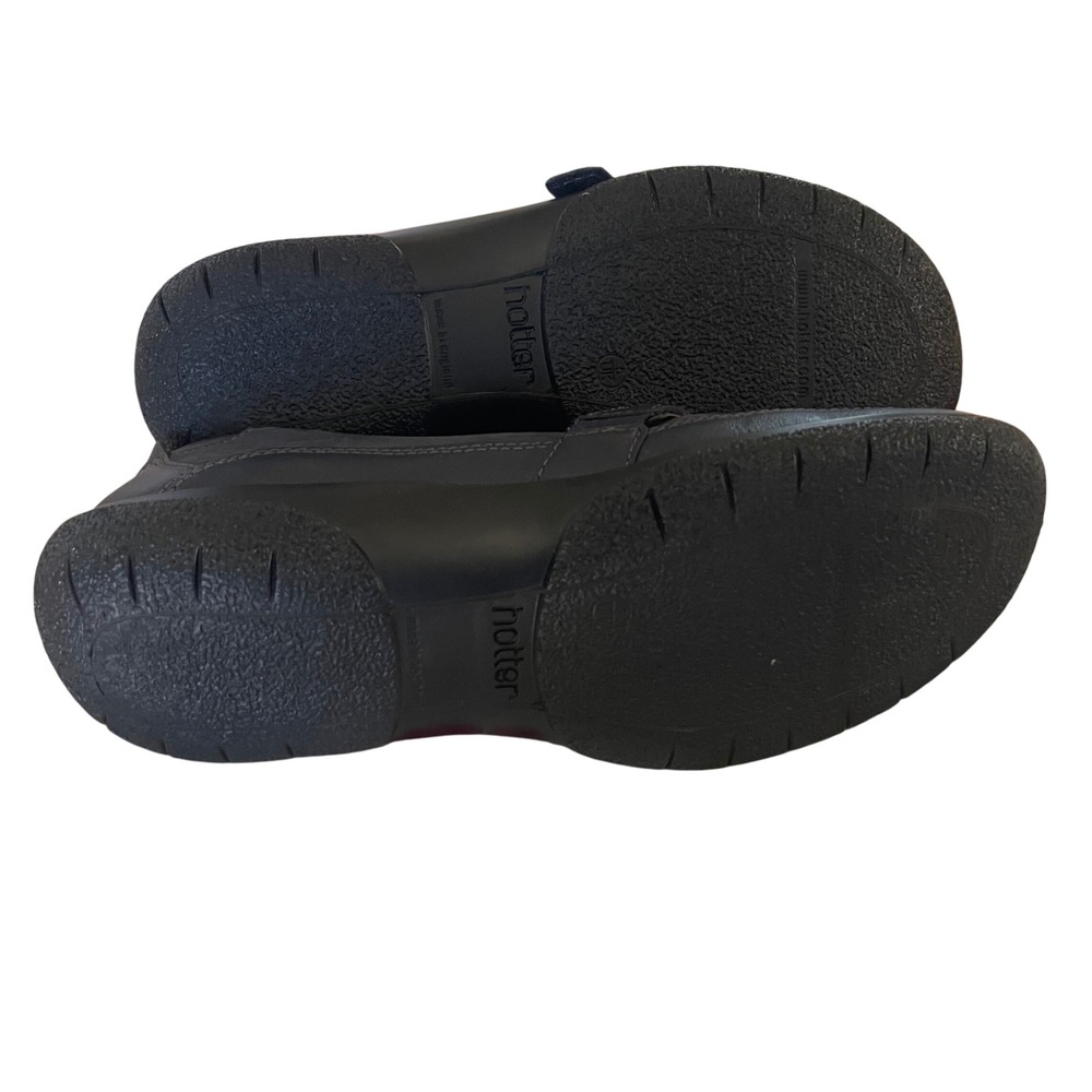 Hotter Comfort Concept Leather Mary Jane Shoes Comfort Walking Black US 7 - Picture 10 of 13